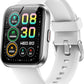 Smart Watches for Women Men Android & iPhone, Alexa Built-in 1.8" Smart Watch(Answer/Make Calls ) 24/7 SpO2 Sleep Heart Rate Stress Monitor,Smartwatch 3ATM Waterproof,Fitness Tracker with 120+ Sport