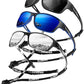 KALIYADI Polarized Sunglasses for Men, Sports Sun Glasses for Driving Cycling Fishing with UV protection
