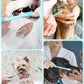 Brand Name 100pcs Double Headed Soft Bristle Toothbrush Brush Kit - Long Handle for Dogs, Cats & Pets - Blue