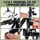 Single Side Adjustable V Bar Mount, Archery Stabilizers Bow Stabilizer Quick Disconnect Rod for Compound Bow, Single Sidebar Back Bar Stabilizer Mount