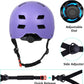 Bike Helmet 3 Sizes for Teenager Kids Youth Adults,Bavilk Skateboard Helmet Adjustable Multi-Sport Bicycle Cycling Scooter Roller Skate Inline Skating Rollerblading for Girls Boys Women Men Teen
