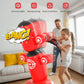 QPAU 360° Rotatable Punching Bag for Kids, Lager 64” Kids Punching Bag with Gloves, Hand Pump & 6 Targets, Bop Bag Inflatable Punching Toy, Karate Gifts for Boys, Girls