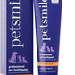 Petsmile Professional Pet Toothpaste for Cats & Dogs - Only VOHC Accepted Toothpaste - Clinically Proven to Control Plaque & Tartar Calprox Formula (Say Cheese, 4.2 Oz)
