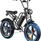 E500 Electric Bike for Adults 1000W Peak Motor, 20" Fat Tire Dirt E-Bike with 35MPH, 40 Miles PAS Range, Electric Bicycles with 48V Removable Battery, 7-Speed E Bike for Mountain Beach Sand Road Snow