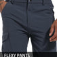 Men's Snow Ski Hiking Pants Winter Fleece Lined Softshell Outdoor Waterproof Insulated Cargo Work Pants