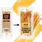 iPaw Turkey Tendons for Dogs, Turkey Sourced from USA, Hypoallergenic, All Natural Human Grade Puppy Chew, Dog Treats for Signature Series, Rawhide Alternative, Box of 10 Packs