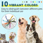 300 Pcs Dog Toothbrush Cat Tooth Brushes Bulk, Double Sided Brushing Kit, Teeth Cleaning Kit Soft Bristles Long Handle, Pet Tooth Brush for Small to Large Dog, Cat, Puppy & Kitten, 10 Colors