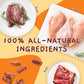Jungle Calling Triple Flavor Rolls Dog Treats, Made with Real Chicken Duck Beef Meat, Rawhide Free Dogs Snacks,Healthy, Easily Digestible, and High Protein Treat, 10.6 oz