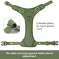 No Pull Dog Harness, Puppy Vest with Front Clip for Small Medium Large Sized Dog (Misty Green,M)