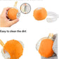 Interactive Cat Toys Ball for Indoor Cats, Automatic Agile Rolling Cat Ball with Elastic Mesh Tail, Bird Chirping & Motion Activated, 2 Tail Accessories, Kitten Toy for Bored (Orange)