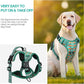 Timos No Pull Dog Harness,No Choke Front Clip Dog Reflective Harness,Adjustable Soft Padded Pet Vest with Easy Control Handle for Large Dogs,Wilderness,L