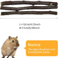 600g Apple Sticks Small Animals Wooden Pet Chew Treats Toys for Guinea Pigs Hamsters Rabbits Chinchillas Squirrels Small Animal Molar Wood Treats Toys