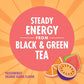 V8 +Energy Passionfruit Orange Guava Juice Energy Drink, 8 fl oz Can (6 Pack)