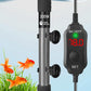 AquaMiracle Adjustable 300W Aquarium Heater Submersible Fish Tank Heater Super Short Aquarium Heater with LED Digital Display Thermostat, for Tanks 40-60 Gallons