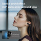 Open Ear Earbuds,Bluetooth 5.4Wireless Headphones,Lightweight Comfort Clip-On Earbuds with Mic for Clear Calls,36H Playtime,Touch Control,IPX5 Waterproof,Fit for Running Cycling Glasses Wearers