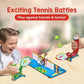Smartivity Tabletop Tennis - Pickleball Game Kit for Kids 6 to 12, 2-Player STEM Toy with Mechanical Rackets & Scoreboard, Birthday Gift for Boys & Girls Age 6,7,8,9,10,11,12,13,14 Years