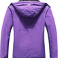 MOERDENG Women's Waterproof Ski Jacket Warm Winter Coat Outdoor Windbreaker Hiking Snowboarding Jacket