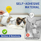 Supet Cat Grooming Hammock, Self-Adherent Cat Wrap for Cutting Nails, Anti-Escape Calming Wrap for Medicine, Nail Clipping, Teeth Brushing, Ear Cleaning
