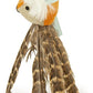 SmartyKat Toss-A-Fox Feather Toss & Chase Cat Toy, Randomly Selected Color - Brown OR White, One Size
