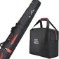 KEMIMOTO Ski Bag and Boot Bag Combo, Snowboard Bag Padded Ski Bags for Air Travel, Snow Ski Bags Fit Skis Up to 200cm, Ski Double Bag Combo