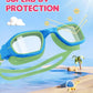 Kids Swim Goggles,Swimming Goggles for Kids 6-14, Anti-Fog UV Protection Pool Glasses for Boys Girls