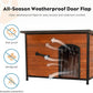 Large Solid Wooden Dog House,Suitable for Both Indoor and Outdoor, Suitable for Large Dogs and Animals of The Following Size, Easy to Clean,Can DIY,45.75" W x 31.25" D x 32.5" H