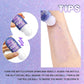 DAGEDA Body Glitter Gel, Roll-on Face Glitter for Mermaid Makeup Festival Rave Accessories, Holographic Hair Glitter Gel,Body Shimmer Halloween Makeup for Rave Party(Crazy Purple)