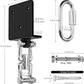 Heavy Bag Hanger for Heavy Bag Beam Mount 360° Rotation Boxing Bag Ceiling Mount I-Beam Punching Bag Hanger Beam Mount Hooks Fit Hanging Punching Bags and Swings (700 LB Capacity)