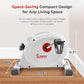 Sunny Health & Fitness Smart Under-Desk Bike Exerciser, Low-Impact Cardio Cycling Equipment for Home/Office, Mini Paddler for Arm/Leg Mobility Training, Free SunnyFit App Connect, Optional Motorized