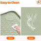 Pee Pads for Dogs, 40" x 28" Extra Large Reusable Dog Silicone Mat for Floor Protector, Washable Non-Slip Dog Training Pads for Potty Training (Green)