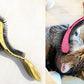 (Gold) Designed for Comfort,Created for Results. This innovative brush features multi-contour bristles that gently adapt to your cats body providing a stress-free brushing experience.