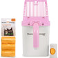 Neater Pet Brands Neater Scooper XL Cat Litter Scoop, 60 Refill Bags – Extra-Large Capacity Mess-Free Cat Litter Scooper with Bag for Large & Multiple Cats, Spill-Proof Litter Box Scooper with Holder