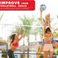 Beach/Water/Sand Volleyballs, Outdoor/Indoor Official Size, Soft Touch Volleyball for Beginners, Cute Volley Ball for Girls/Kids/Youth, Ideal Gifts with Pump for Backyard, Pool, Middle School