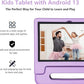 Kids Tablet 10 Inch, Tablet for Kids Android 13, 4GB+64GB, 8-Core CPU, WiFi 6, 12H Battery Life, Parental Control, 1280 * 800 HD Display, Dual Cameras, Shockproof Case, Pre-Installed Educational Apps