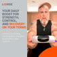 LOOKEE Arm Exerciser with 15 Levels | Arm Workout Equipment | Forearm & Hand Strengthener | Hand Strengthening Device for All Ages