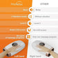 cotsoco Hand Massager with Heat and Compression, 6 Levels Hand Therapy for Arthritis and Carpal Tunnel Relief, Finger and Wrist Cordless Massager Machine for Pain Relief, Gifts for Women Men, White