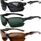 Sports Polarized Sunglasses for Men Cycling Running Fishing UV Protection Sun Glasses Lightweight Half Frame Goggles
