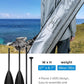 OCEANBROAD SUP Paddle - Adjustable Stand-Up Paddle for Paddleboard Kayak, Adjustable Aluminum Alloy Shaft with Reinforced Nylon Blades