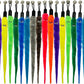 Cat Worm Toy Refills, 20 Pieces Cat Wand Attachments Worms Toy for Indoor Cats (A)