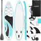Inflatable Stand Up Paddle Board 10‘x30‘‘- Ultra-Light SUP with Backpack, Pump, Paddle, Coil Leash, 3 Fins, Repair Kit, Stable Design, Non-Slip EVA Deck for Adults & Youth