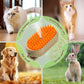 Cat Steam Brush for Shedding, 2025 New 3 in 1 Cat Brushes for Indoor Cats, Pet Steam Groomer Comb, Hair Water Brush Hair Removal Comb for Cats Dogs (White)