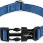 Hyhug Small Dog Collar Quick-Release Blue| Heavy-Duty Nylon Puppy Collar, Adjustable & Durable Pet Supplies for Boy & Girl Dogs (Small, Classic Blue)