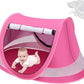 Baby Beach Tent with Baby Hat, Pop Up Toddler Travel Bed with Sun Hat for Boys or Girls, Sun Shade for Toddler Camping, Infant Portable Sun Shade, Summer Beach Baby