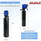 Water Pump 475 GPH 3-in-1 Submersible Internal Filter Aquarium Powerhead Water Pump Ultra Quiet for Aquarium,Fish Tank-4 Pack