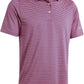 Men's Golf Polo Shirts Short Sleeve Striped Performance Moisture Wicking Dry Fit Golf Shirts for Men