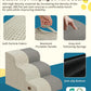 Dog Step for Bed, Dog Stair 3-Step 35D Pet Stair 15.7" H for High Bed or Sofa Non-Slip Balanced Pet Step Indoor, Beige