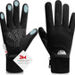 Bruvoalon Winter Gloves for Women & Men, 3M Thermal Insulation, Lycra Fabric, Windproof, Touchscreen, Anti-Slip, Cold Weather