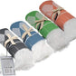 Mosobam 4pc Soft Fouta Peshtemal 35X70, Green-Navy-Charcoal-Coral, Fall Cacala Fleece Blankets, Luxury Sarong, Hamam Towel, Lightweight Outdoor Picnic Blanket Throw, Viscose Made from Bamboo