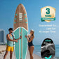 Niphean Inflatable Stand Up Paddle Board with SUP Accessories, Anti-Slip EVA Deck, 10’6’’ Inflatable Paddle Boards for Adults & Youth of All Skill Levels