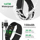 Smart Bracelet, Wearable Activity & Fitness Tracker Band, 24H Sleep Tracker, All-Day Continuous Heart Rate Blood Pressure Stress HRV Monitor, 170+ Sport Modes Smart Wristband with Free APP 2 Bands